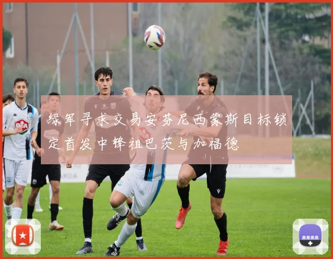 绿军寻求交易安芬尼西蒙斯目标锁定首发中锋祖巴茨与加福德